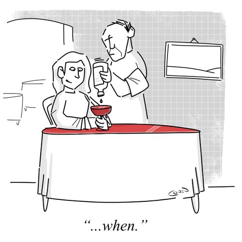 ". . . when."