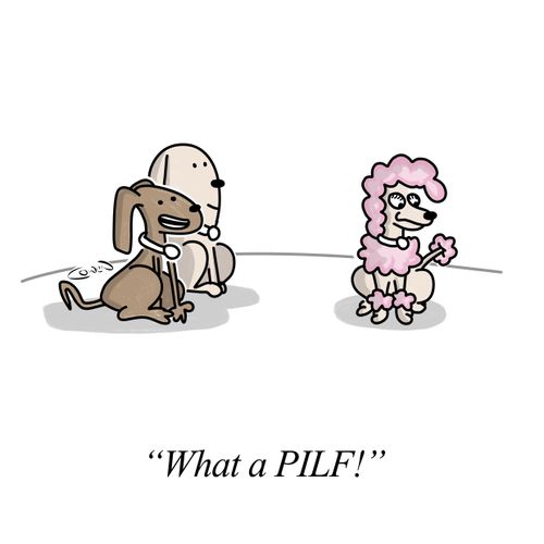 "What a PILF."