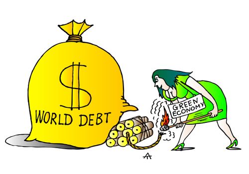 Green Economy and World Debt
