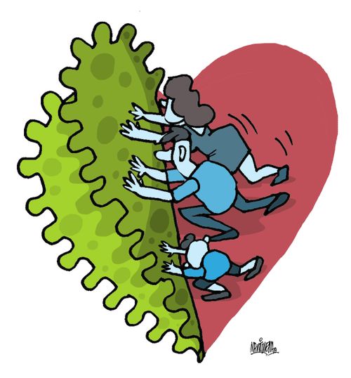 Love as a prophylaxis against Coronavirus