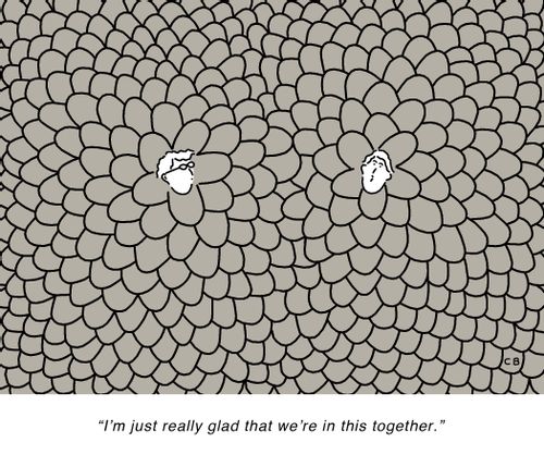 "I'm really glad that we're in this together."