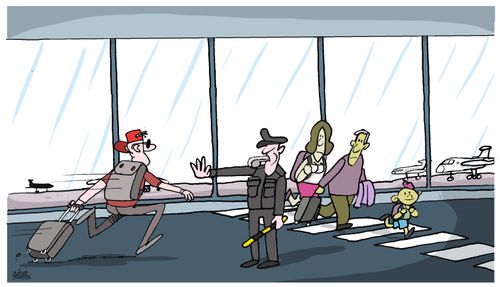 Airport traffic