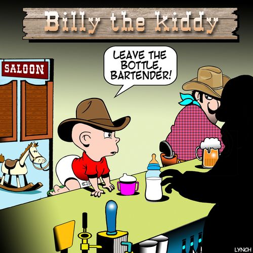 "Billy the kiddy!"