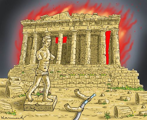 Greece Burns