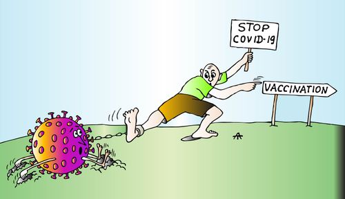 Vaccination stops Covid