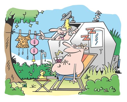 Caravan holiday