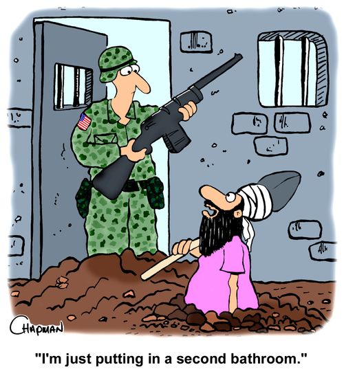 "I'm just putting in a second bathroom."