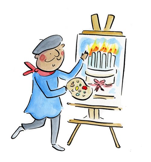 Birthday Painting