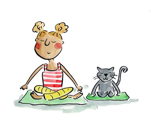 Cat yoga