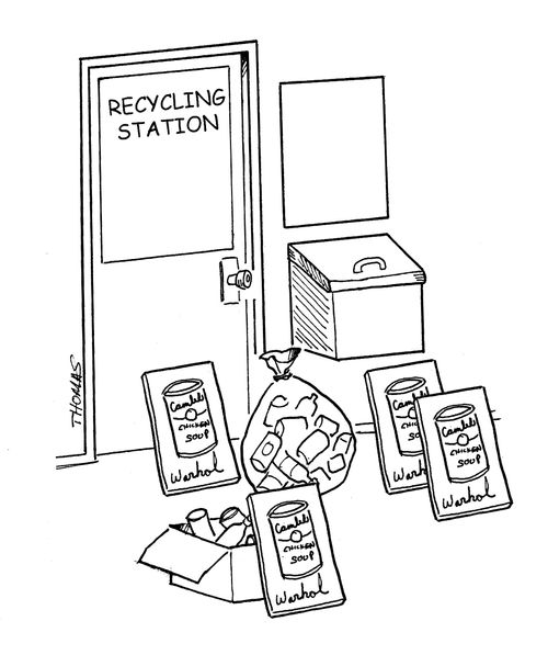 Recycling station