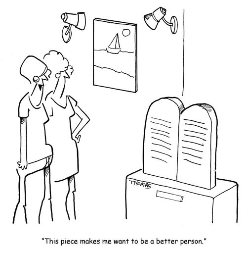 "This piece makes me want to be a better person."