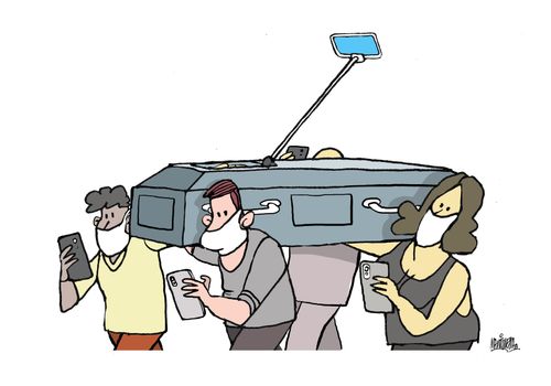 Obsession with new technologies