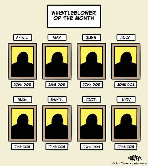 Whistleblower of the month