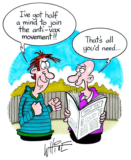 "I've got half a mind to join the anti-vax movement!!"