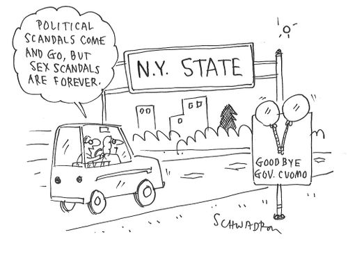 "Political scandals come and go, but sex scandals are forever."