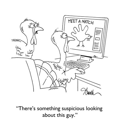 "There's something suspicious looking about this guy."