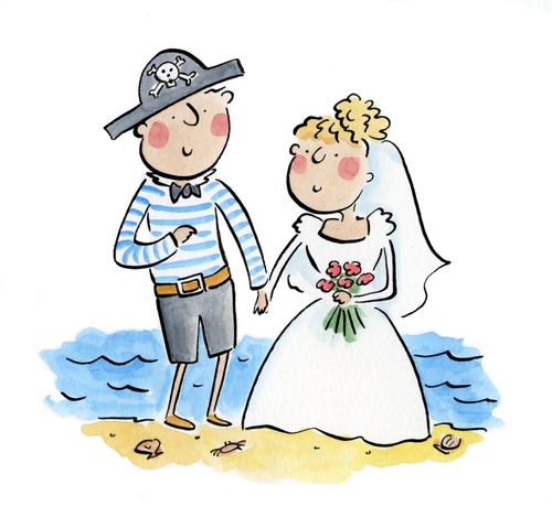 A pirate and a bride