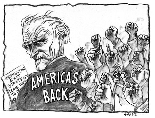 "America's back" in the world.