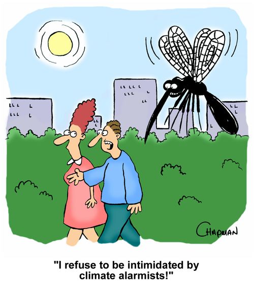 "I refuse to be intimidated by climate alarmist!"