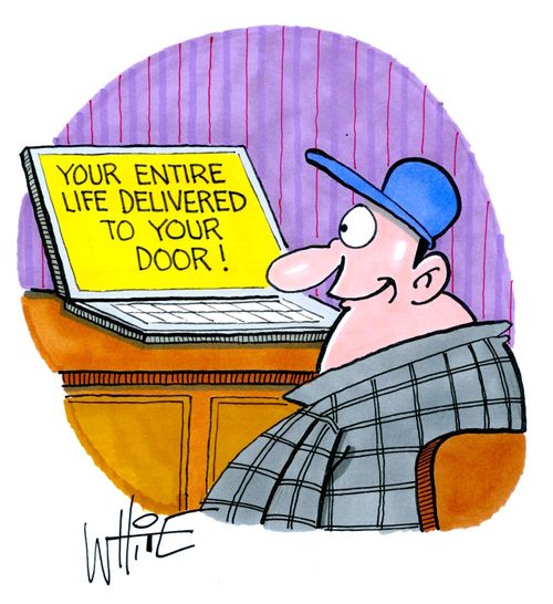 Your Entire Life Delivered To Your Door!
