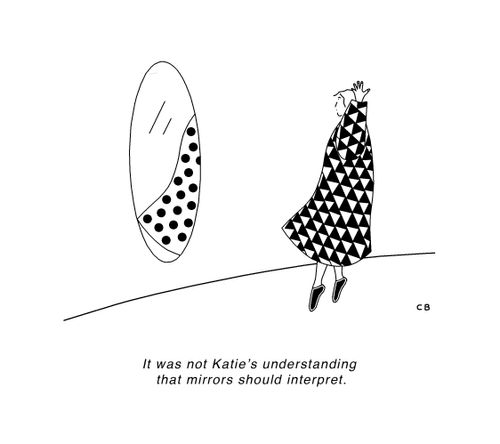 It was not Katie's understanding that mirrors should be interpret.