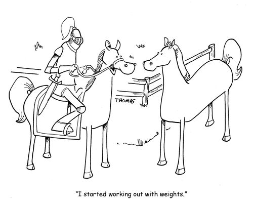 "I started working out with weights."