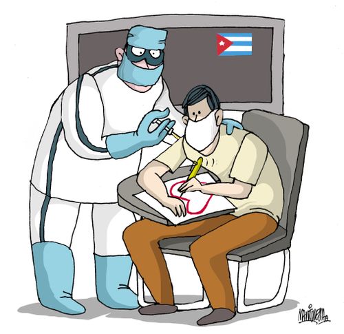 Vaccinations in Cuban Schools
