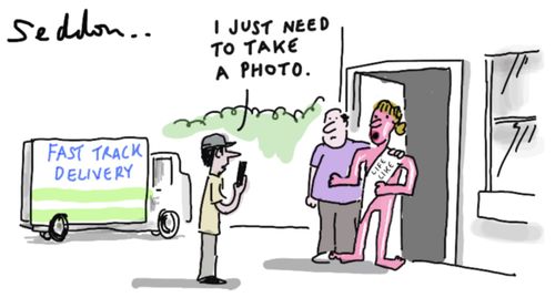 "I just need to take a photo."