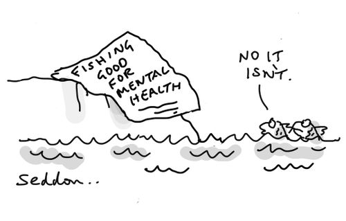 Fishing good for mental health