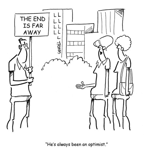 "He's always been an optimist."