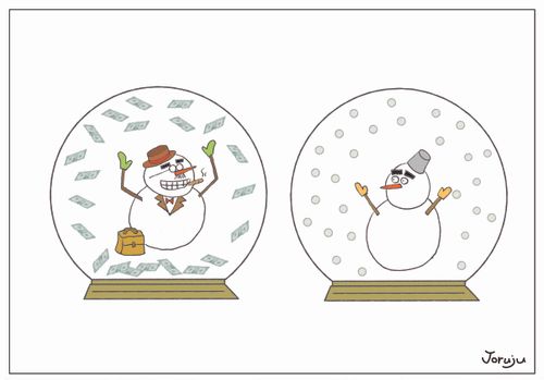 Money Snowglobe