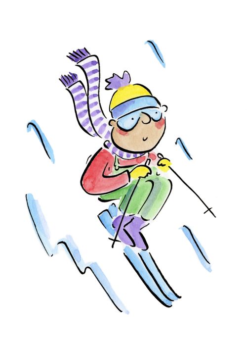 Skiing 