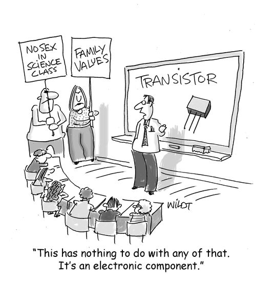 "This has nothing to do with any of that. It's an electronic component."
