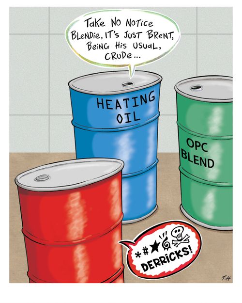 "Take no notice, Blendie, it's just Brent, being his usual, crude..."