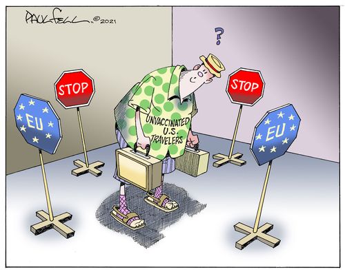 Unvaccinated U.S. Travelers
