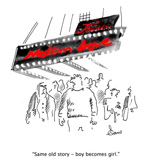 "Same story - boy becomes girl."