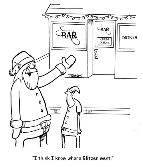"I think I know where Blitzen went."