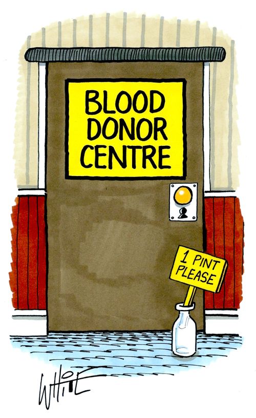 Blood donor centre