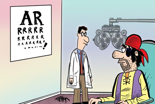 Pirate Eye Test