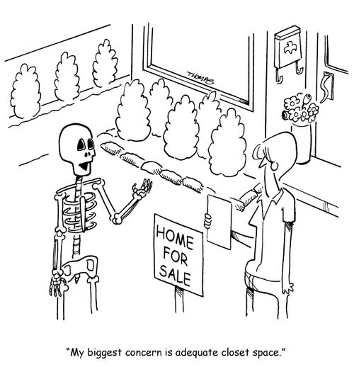 "My biggest concern is adequate closet space."