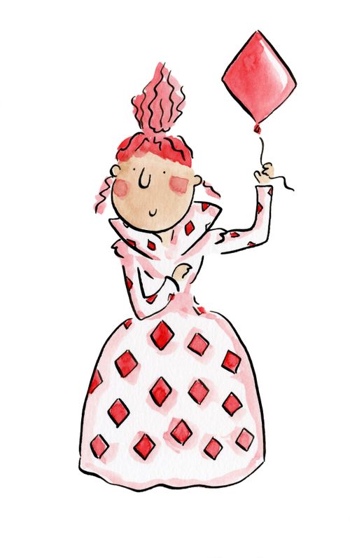 Queen of diamonds