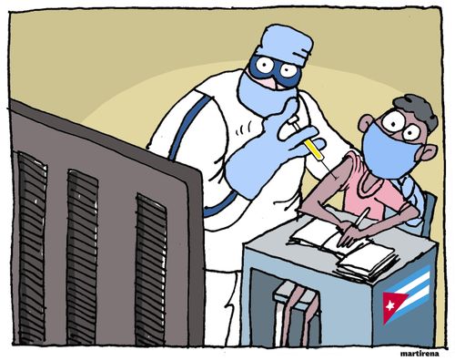 Vaccinating Children in Cuba