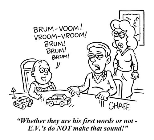 "Whether they are his first words or not  - E.V.'s do not make that sound!"