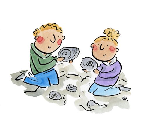 Fossil hunting