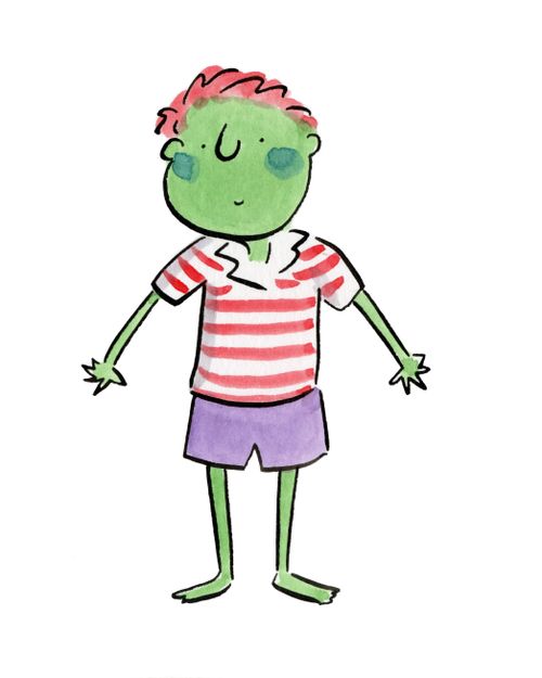 A green man