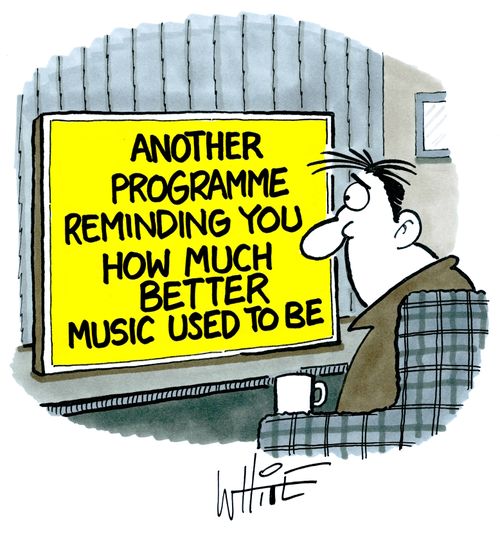 Another Programme Reminding You How Much Better Music Used To Be.