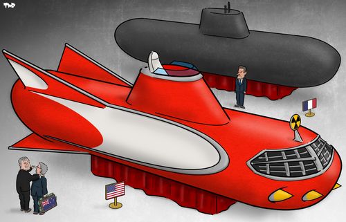 French Anger of AUKUS Submarine Deal