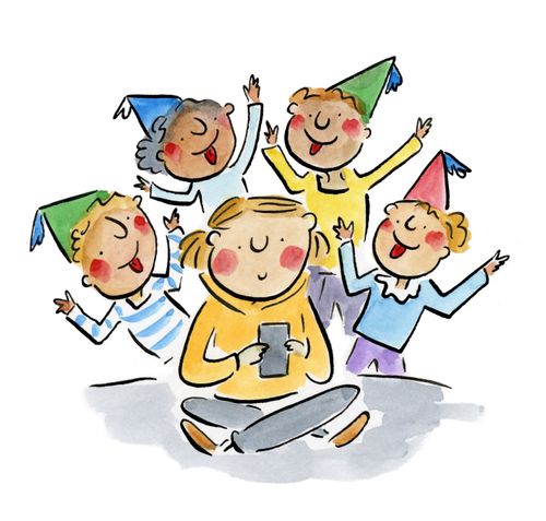 Party selfie