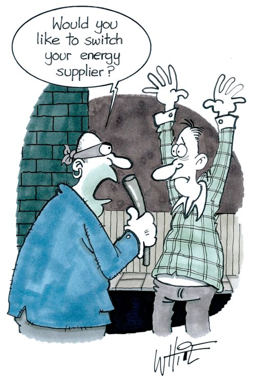 "Would you like to switch your energy supplier?"