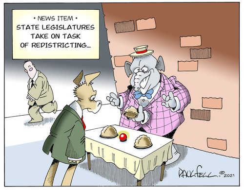 State Legislatures Take On Task of Redistricting. . .